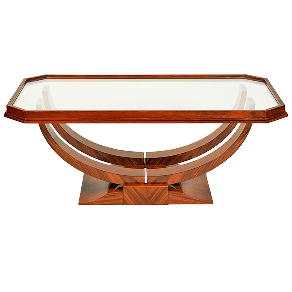 Art Deco Style Coffee Table by Iliad Design For Sale