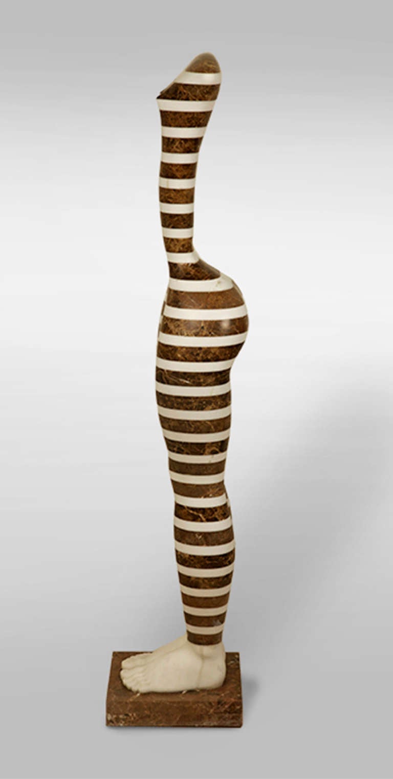 Hungarian Striped Kore by Laszlo Taubert, 2012 For Sale