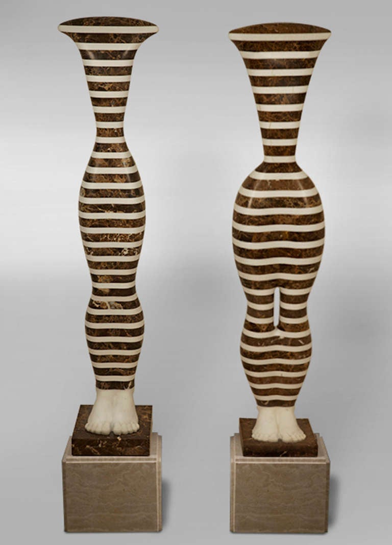 Striped Kore by Laszlo Taubert, 2012 In Excellent Condition For Sale In New York, NY