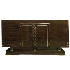 An Art Deco sideboard in the manner of Alfred Portenueve