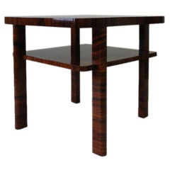 A Constructivist Art Deco Occasional Table