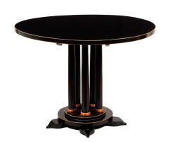 Biedermeier Pedestal Table