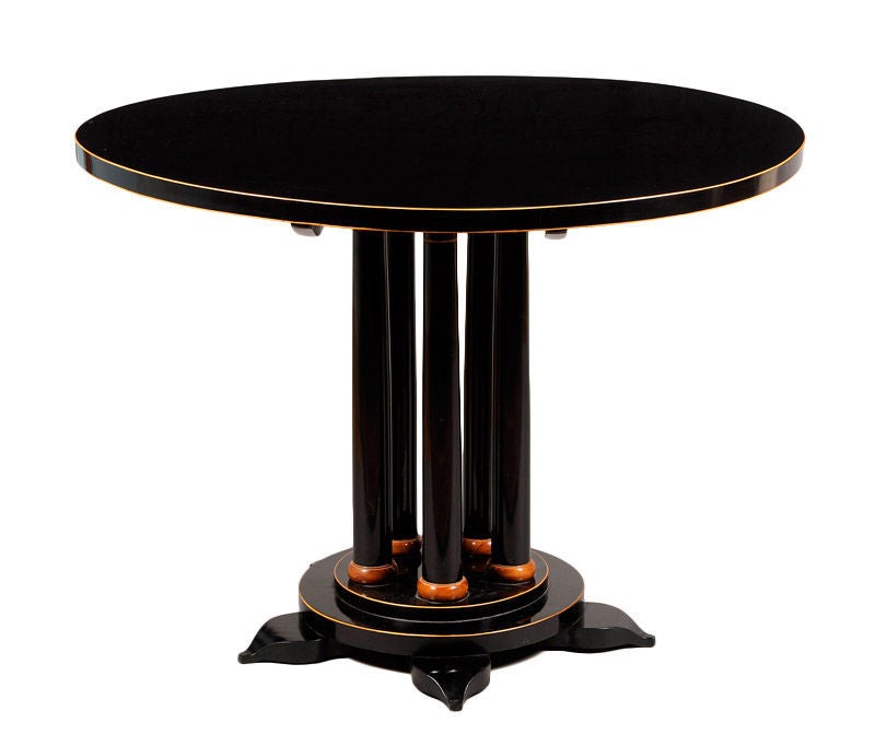 Biedermeier Pedestal Table For Sale