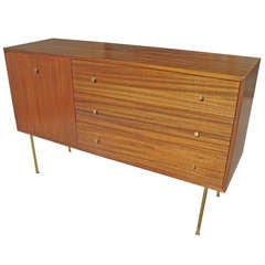 A Dynamic Chest of Drawers Designed and Manufactured by Harvey Probber Circa 1950's