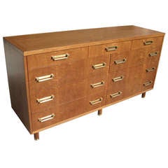 A Fruitwood Chest Made By Baker Furniture, Circa 1960's