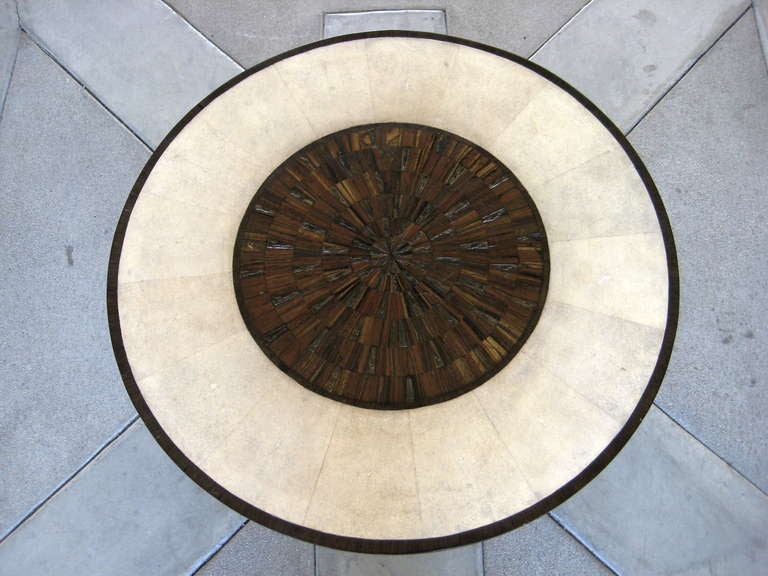 Art Deco A Circular Cocktail Table by R & Y Augousti