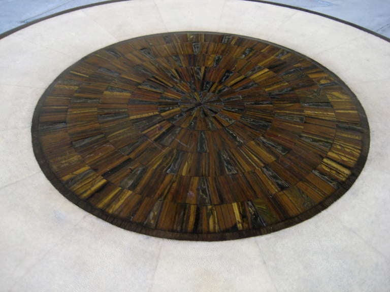 A Circular Cocktail Table by R & Y Augousti 1