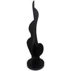 "Arpeggio, " Jazzy Painted Steel Sculpture by Linda Margaret Kilgore