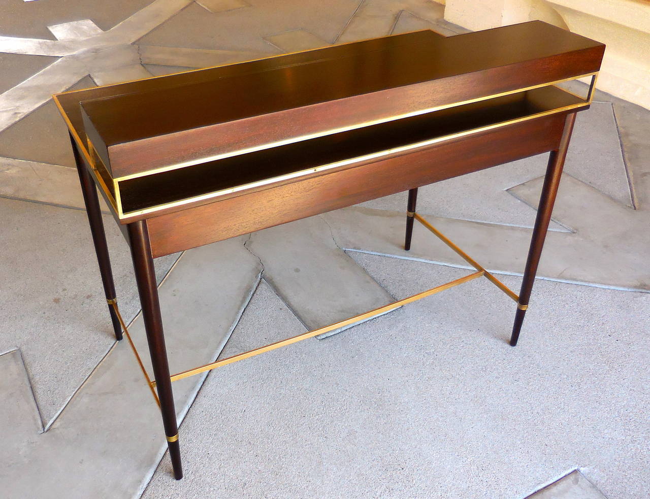 Superb 1950s Connoisseur Collection Writing Table by Paul McCobb 1