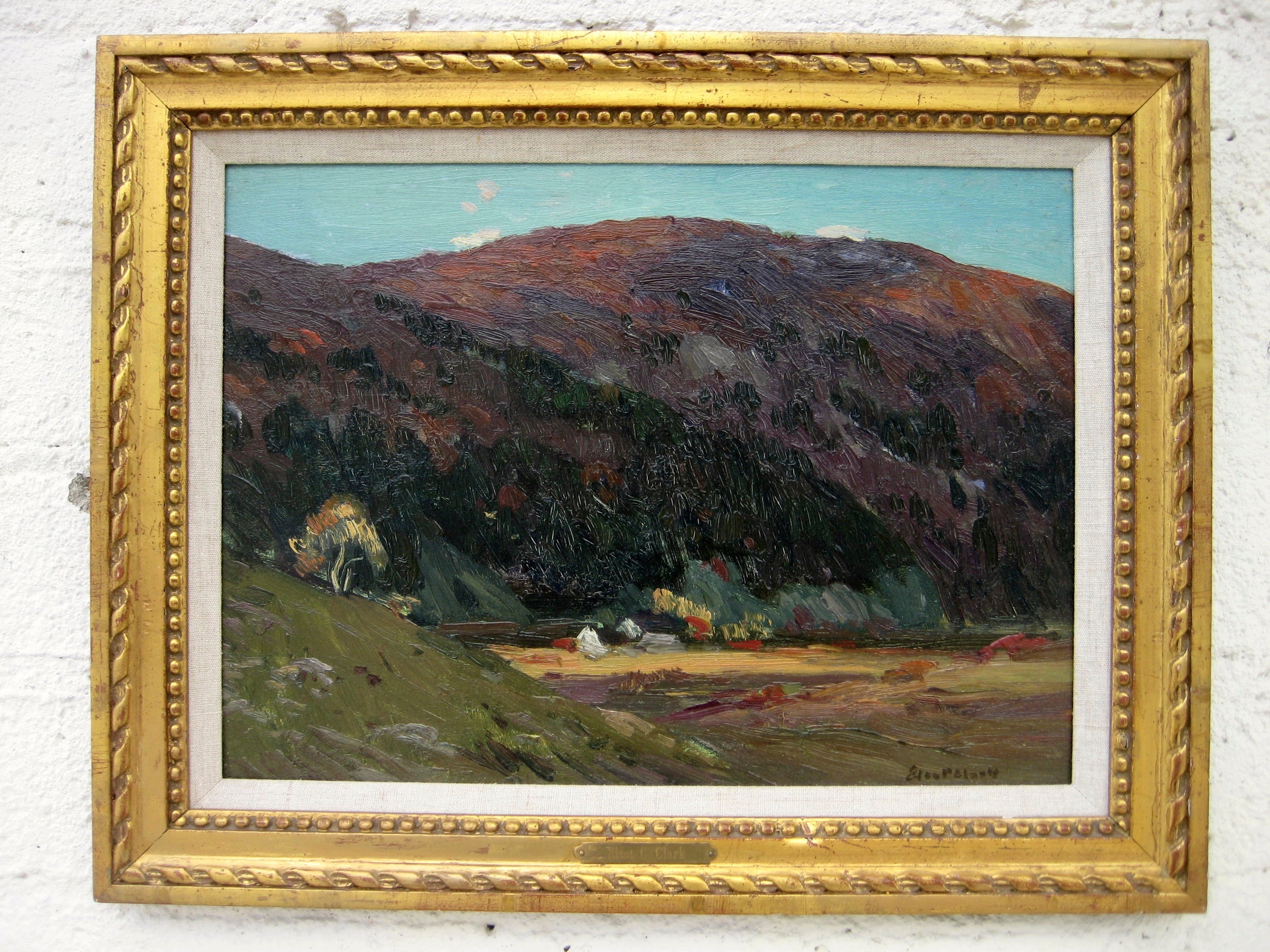 Landscape Scene of a Virginia Hollow by Eliot Candee Clark (American 1883 - 1980)