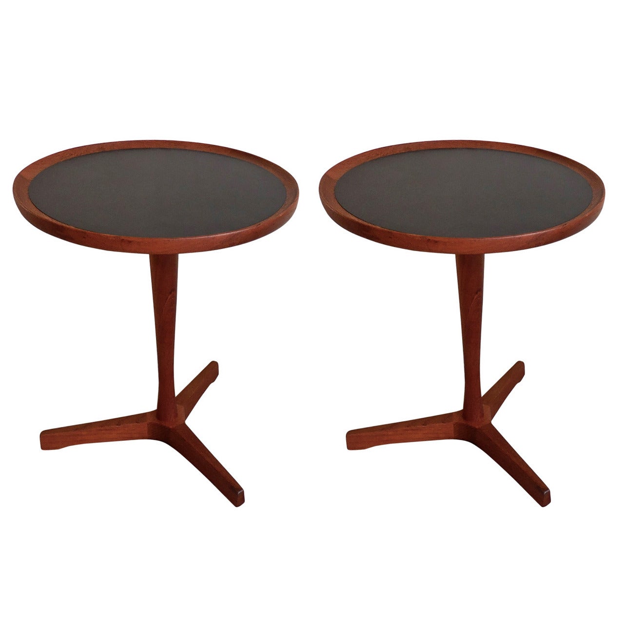 Beautifully Constructed 1950s Side Tables by Hans C. Andersen