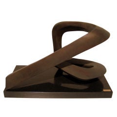 "Nightwalk"  A Bronze Sculpture by Siro' circa 1989