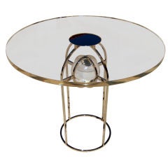 A "Clear Inspiration" Center Hall Table by Charles Hollis Jones