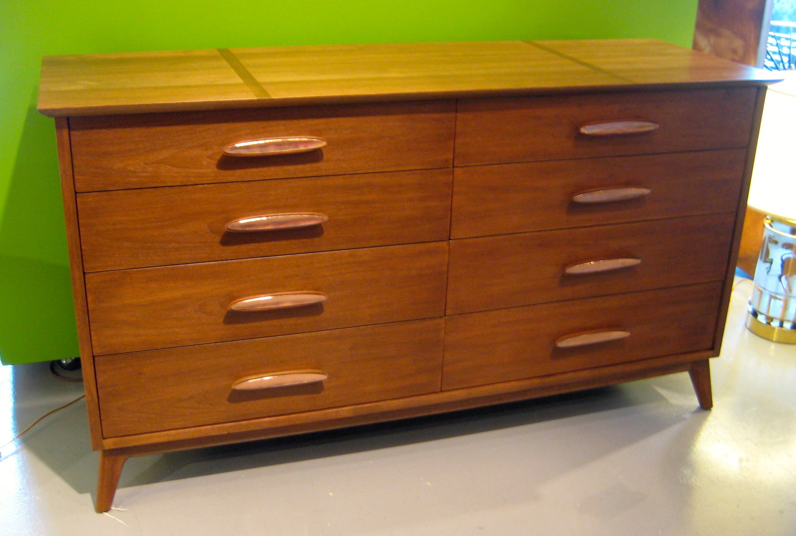 A Vintage Henredon Walnut Chest of Drawers c. 1960s