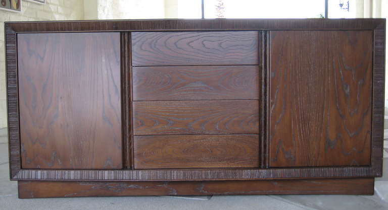 Mid-Century Modern A Paul Frankl for Brown Saltman Sideboard / Credenza.  Circa 1950