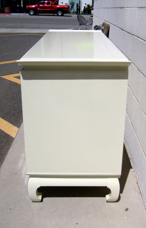 A Kent Coffey "Amerasia" line chest of drawers /sideboard