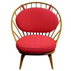 Swedish Modern "Peacock" chair in the style of Hans Wegner