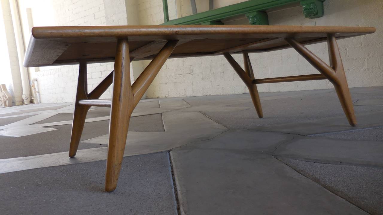 Engaging Early 1950s Coffee Table Designed by Jack van der Molen For Sale 2