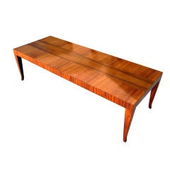 A rectangular cocktail table designed by T.H. Robsjohn-Gibbings