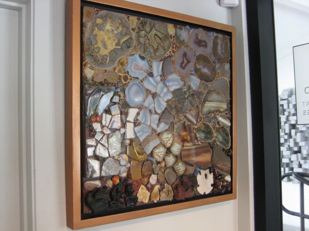 American Mosaic wall hanging by Miriam Rogers For Sale