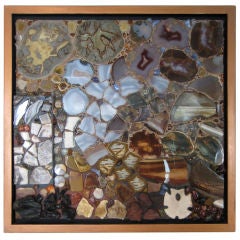 Mosaic wall hanging by Miriam Rogers