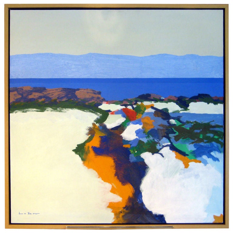 "Arroyo" an original painting by Richard La Dow