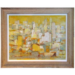"San Francisco" an original oil painting by Jean Kalisch