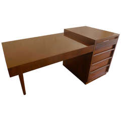 Spectacular "Stiletto" Legged Floating Desk by T. H. Robsjohn-Gibbings, ca 1950 Spectacular "Stiletto" Legged Floating Desk by T. H. Robsjohn-Gibbings, ca 1950