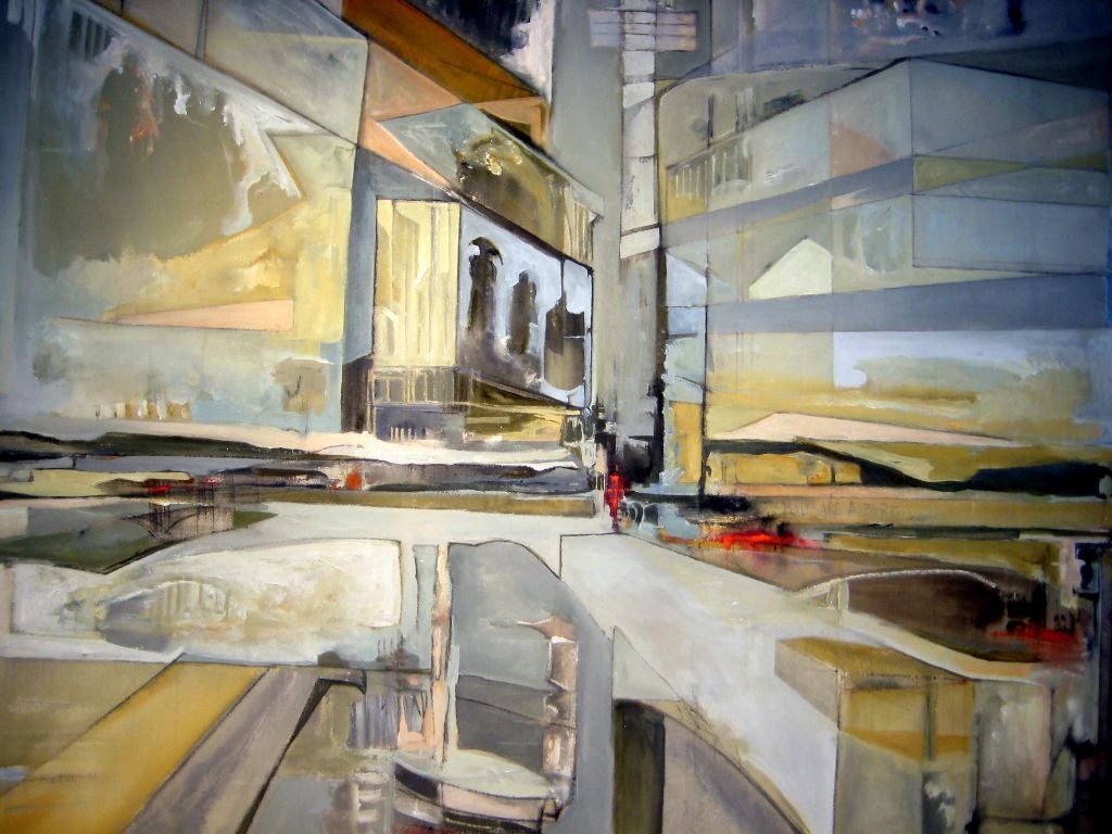 "You are a bird" a painting by American artist David Baca
