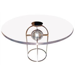 A "Clear Inspiration" by Charles Hollis Jones 48" dining table