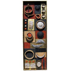 A Gilded Steel, Mosaic And Studio Ceramic Fantasia By Brenda Williams