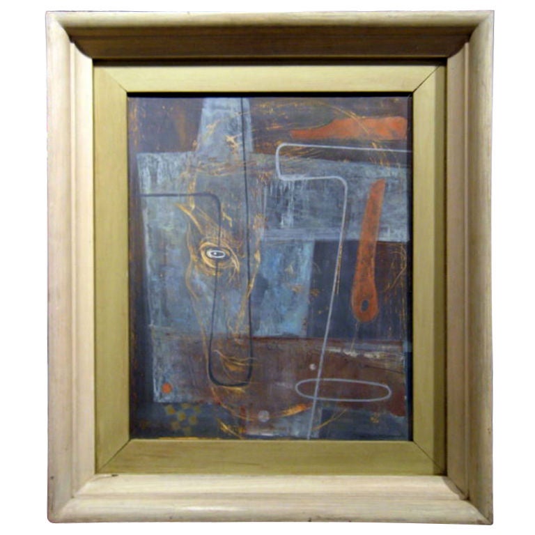 "The Medium" by American Artist Mary Ellen McDermott (1920-1998)