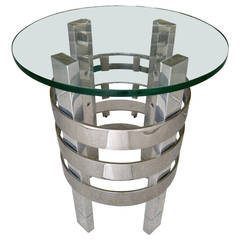 The "Circolo" Table Designed by James Rosen for Pace