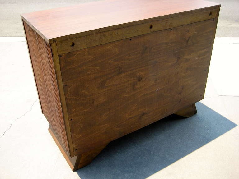 A Paul Frankl for Brown Saltman three drawer chest c. 1941. 2