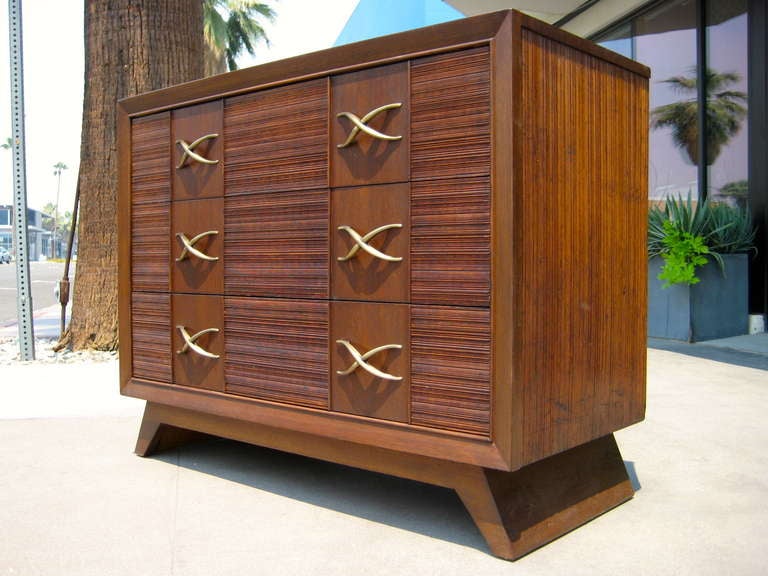 A Paul Frankl for Brown Saltman three drawer chest c. 1941. 3