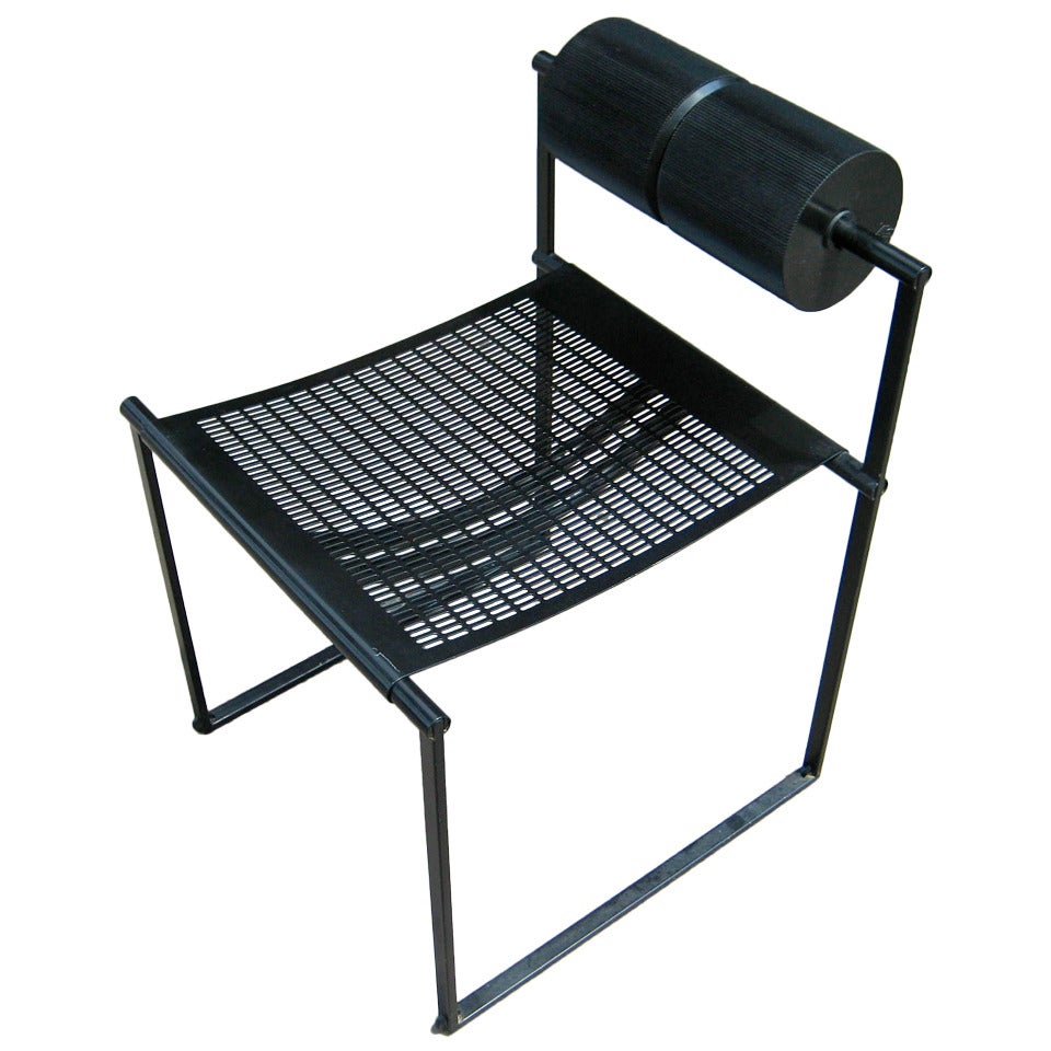 "Seconda" Side Chair By Swiss Architect Mario Botta
