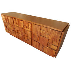"Cubist" Sculpted Nine-Drawer Chest by Lane Furniture Company, circa 1960s