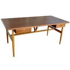 The Wishbone Desk by Hans Wegner