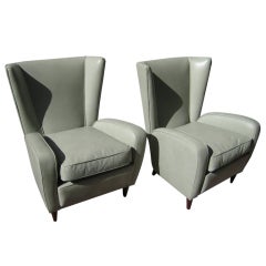 A fabulous pair of Paolo Buffa "Hotel Bristol" armchairs C. 1960