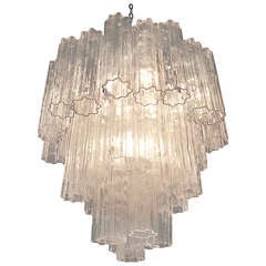 Venini Tronchi Chandelier.  C. 1960
s