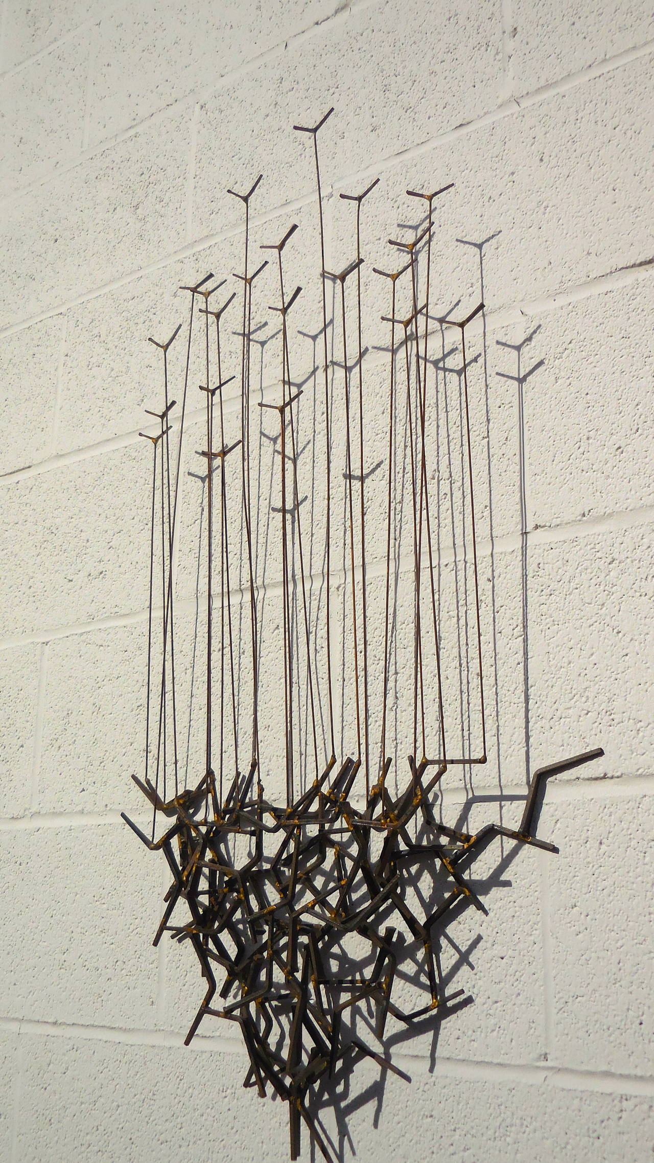 Mid-Century Modern Soaring 1960s William Bowie Wall-Mounted Sculpture