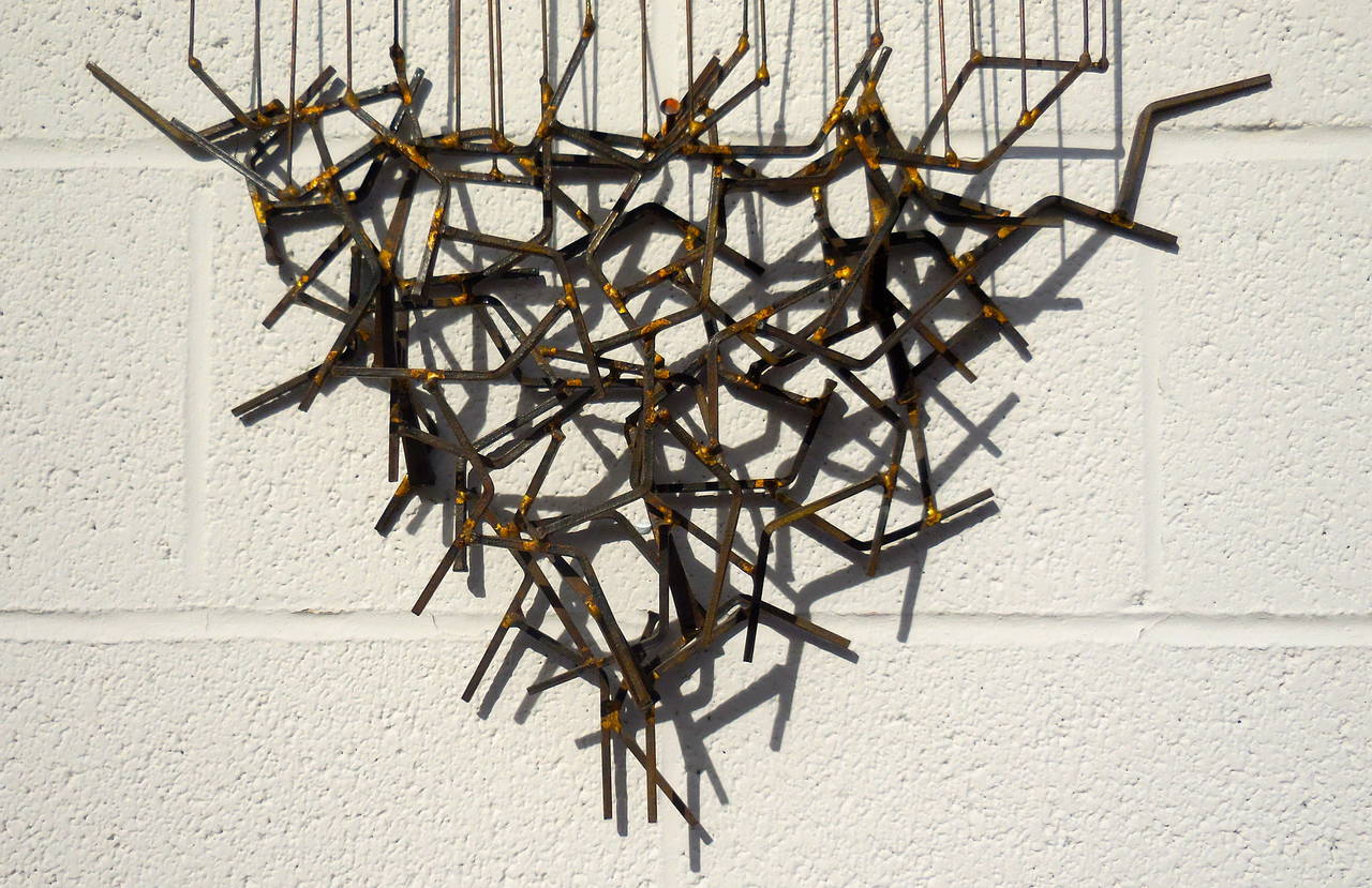 Mid-20th Century Soaring 1960s William Bowie Wall-Mounted Sculpture