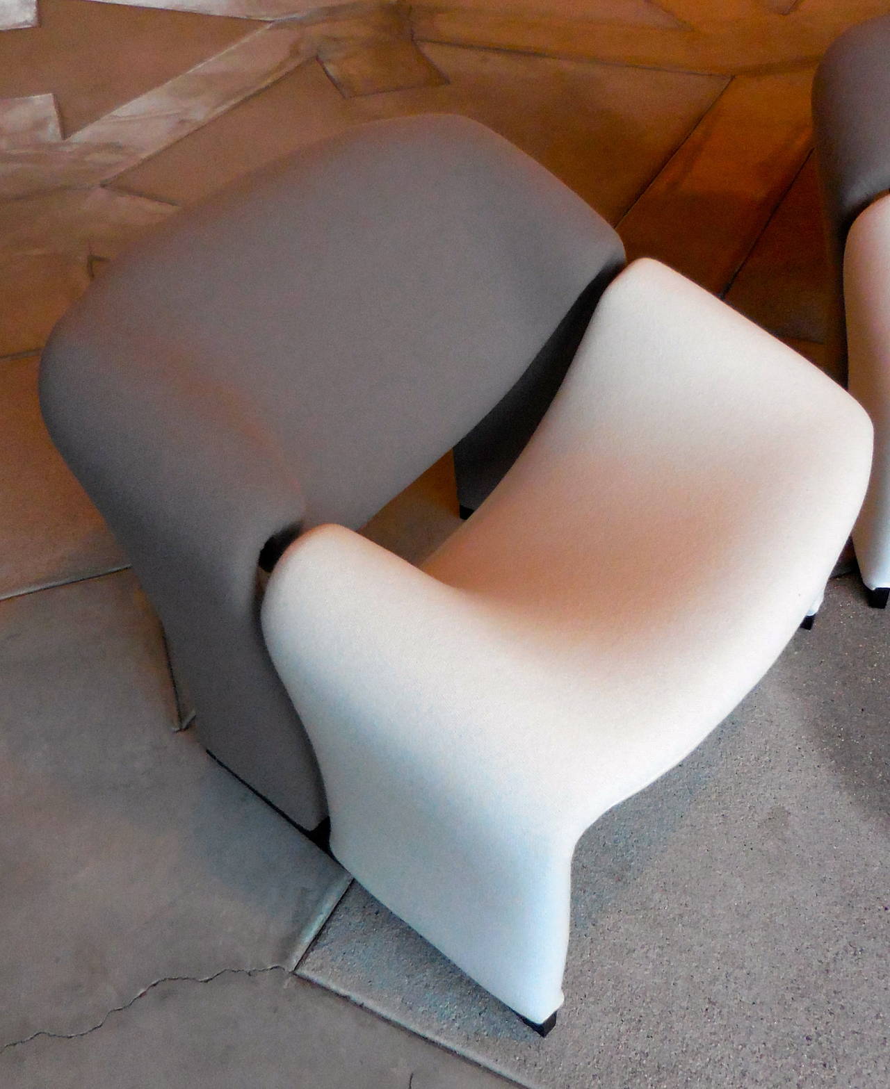 Late 20th Century Handsome First Edition F598 Groovy Chairs by Pierre Paulin, circa 1970s