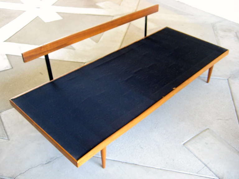 Mid-20th Century A 1950's Teak Daybed / Sofa In The Style Of Peter Hvidt.