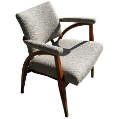 A North Carolina Arm Chair Circa 1949 by Boling Chair Co.