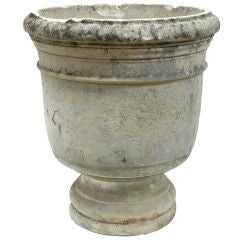 Large Limestone Urn