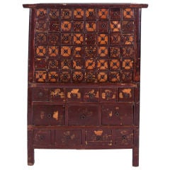 Antique Chinese Medicine Cabinet
