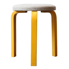 Early Alvar Aalto Three Legged Stool 