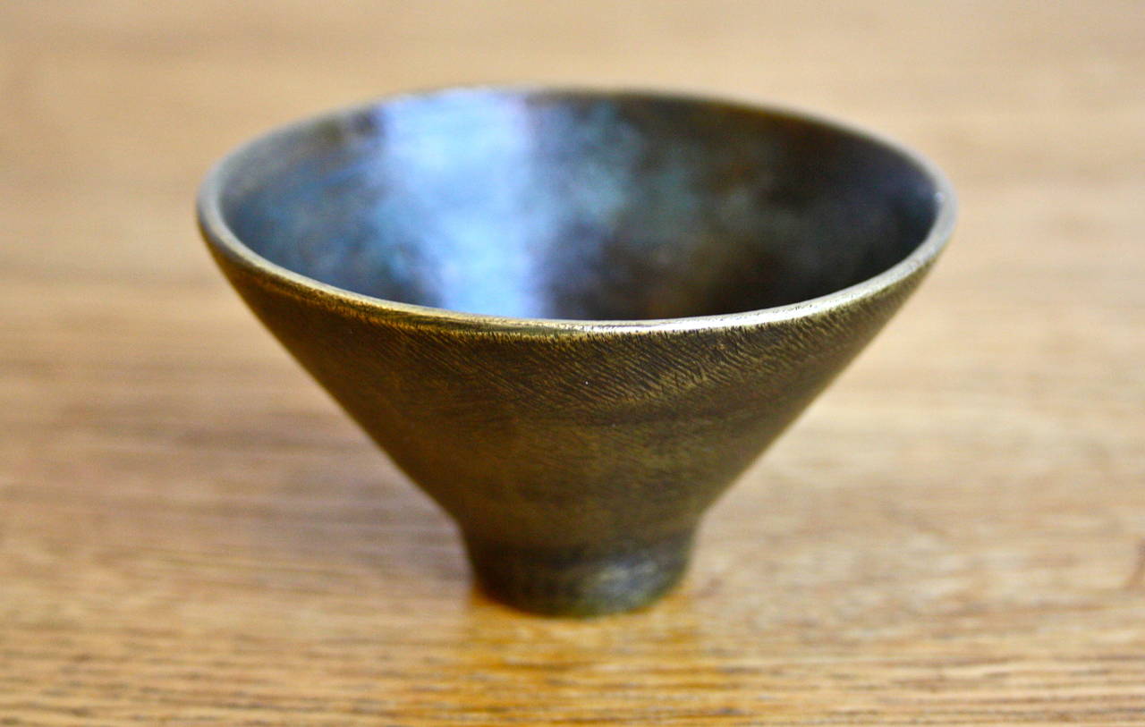 Austrian Carl Auböck Small Brass Bowl