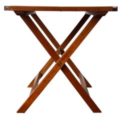 Elegant Folding Side Table by Kaare Klint